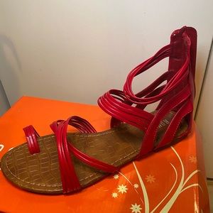 Red Sandals (new)